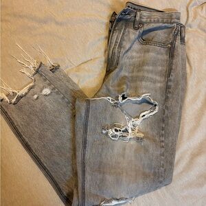 American Eagle Outfitters Gray Denim